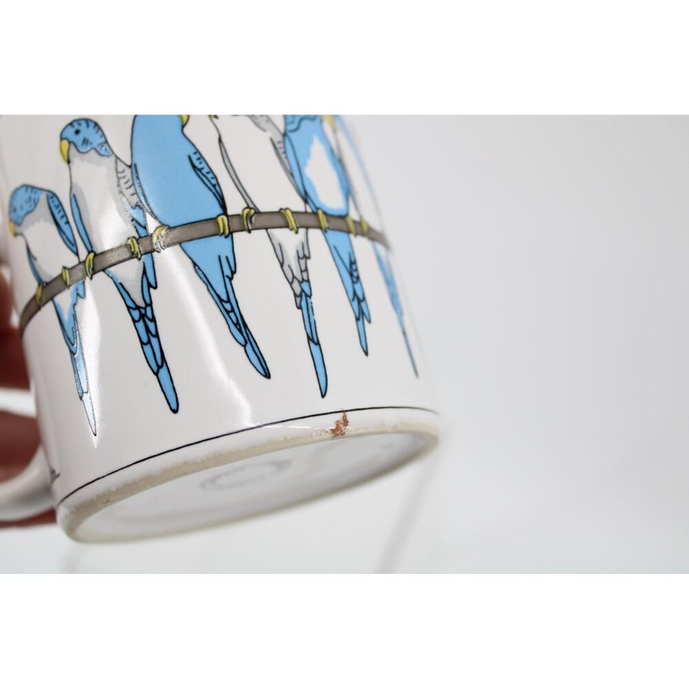 VINTAGE Jebba Parrots Mug Blue Green 94158 - Picture 2 of 7